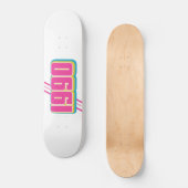 Text im Stil von 1990 Skateboard (Vorderseite)