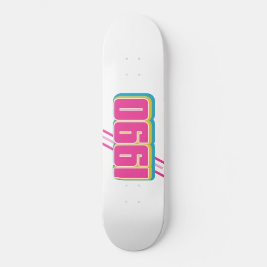 Text im Stil von 1990 Skateboard (Vorderseite)