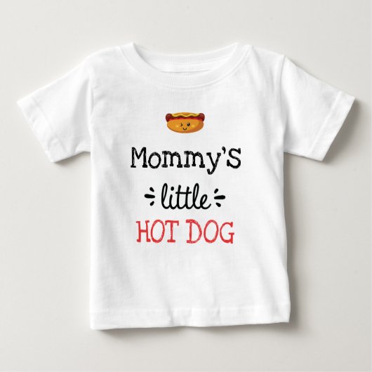 [Text in beliebiger Form] Kleiner Niedlicher Hot D Baby T-shirt (Vorderseite)