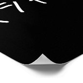 Text In Japanese Shirt That Says - Funny Japan Tex Poster (Ecke)