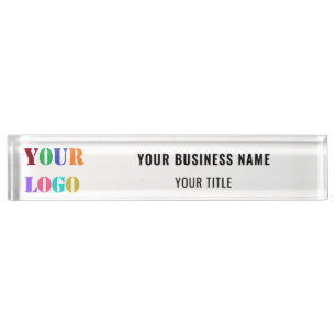 Text-Info-Business Namensplakette