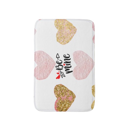 Text ist mein Herz Badematte (Vorderseite Vertikal)