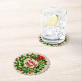 Text Joyeux Noël bearbeiten Untersetzer (Vor Ort)