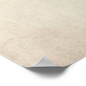 Text-Karte der Welt Poster (Ecke)