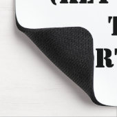 TEXT (KEYWORD) BIS (KURZER CODE) MOUSEPAD (Ecke)