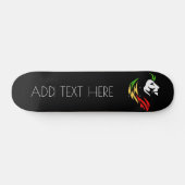 TEXT-Lion hinzufügen Skateboard (Horizontal)