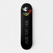 TEXT-Lion hinzufügen Skateboard (Vorne)