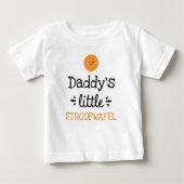 [Text] Little Stroopwafel Baby T-shirt (Vorderseite)