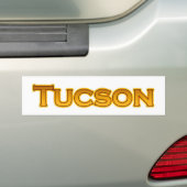 Text-Logo Tucsons Arizona Autoaufkleber (Auf Auto)