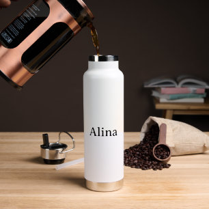 Text löschen, eigenes Design hinzufügen 25 oz Trinkflasche