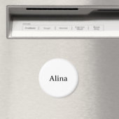 Text löschen, eigenes Design hinzufügen 2,25 Zoll Magnet (In Situ (Geschirrspüler))