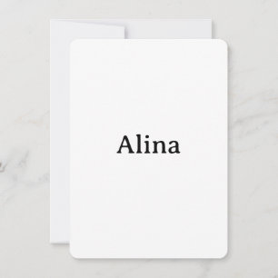 Text löschen, eigenes Design hinzufügen Abgerundet Einladung