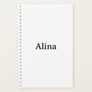 Text löschen, eigenes Design hinzufügen klein 5,5" Planer