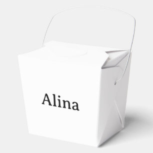 Text löschen, eigenes Design hinzufügen Mittel 3"x Geschenkschachtel