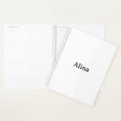 Text löschen, eigenes Design hinzufügen, Standard Planer (Anzeige)