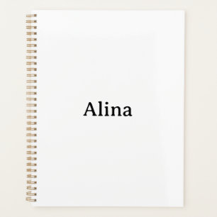 Text löschen, eigenes Design hinzufügen, Standard  Planer