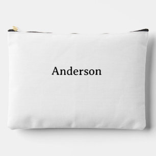 Text löschen und eigenes Design ersetzen 12"x 8.5" Zubehörtasche