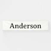 Text löschen und eigenes Design ersetzen 2,5' x 12 Banner (Horizontal)