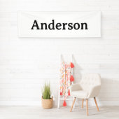 Text löschen und eigenes Design ersetzen 2,5' x 8' Banner (Insitu)