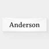 Text löschen und eigenes Design ersetzen 2,5' x 8' Banner (Horizontal)