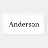Text löschen und eigenes Design ersetzen 2' x 1' I Banner (Horizontal)