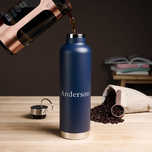 Text löschen und eigenes Design ersetzen 32 oz Trinkflasche (Kaffee (gedreht))