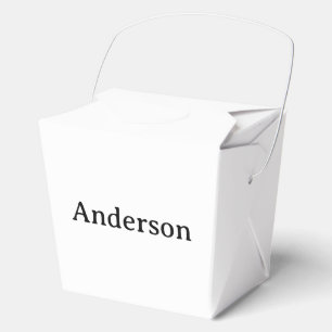Text löschen und eigenes Design ersetzen 3" x 2,25 Geschenkschachtel