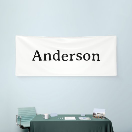 Text löschen und eigenes Design ersetzen 4' x 12' Banner (Messeveranstaltung)