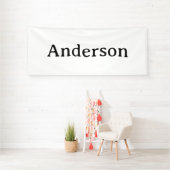 Text löschen und eigenes Design ersetzen 4' x 12' Banner (Insitu)