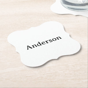 Text löschen und eigenes Design ersetzen 4" x 4" H Untersetzer