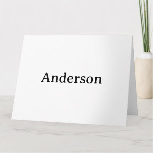 Text löschen und eigenes Design ersetzen 8,5" x 11 Dankeskarte