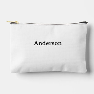 Text löschen und eigenes Design ersetzen 8,5" x 6" Zubehörtasche