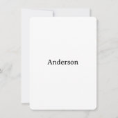 Text löschen und eigenes Design ersetzen Abgerunde Einladung (Vorderseite)