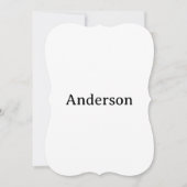 Text löschen und eigenes Design ersetzen Halterung Einladung (Vorderseite)