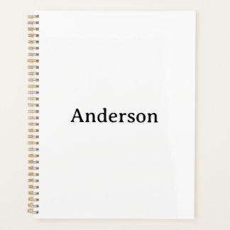 Text löschen und eigenes Design ersetzen Standard Planer