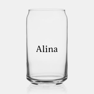 Text löschen und eigenes Design hinzufügen 16 oz Dosenglas