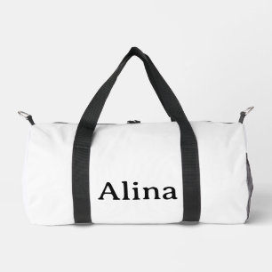 Text löschen und eigenes Design hinzufügen 19" x 9 Duffle Bag