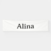 Text löschen und eigenes Design hinzufügen 2,5' x  Banner (Horizontal)