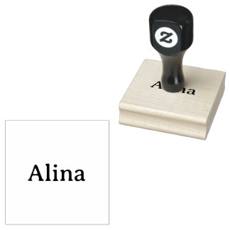 Text löschen und eigenes Design hinzufügen 2,5" x Gummistempel