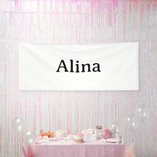Text löschen und eigenes Design hinzufügen 4' x 10 Banner