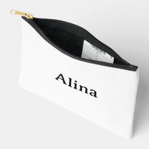 Text löschen und eigenes Design hinzufügen 8,5" x Zubehörtasche