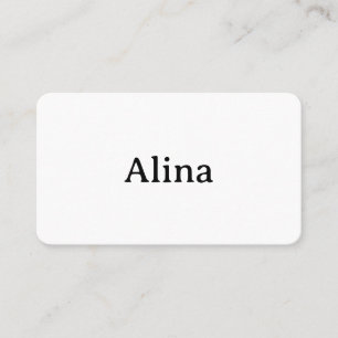 Text löschen und eigenes Design hinzufügen Abgerun Platzkarte