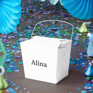 Text löschen und eigenes Design hinzufügen Klein 2 Geschenkschachtel