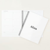 Text löschen und eigenes Design hinzufügen standar Planer (Anzeige)