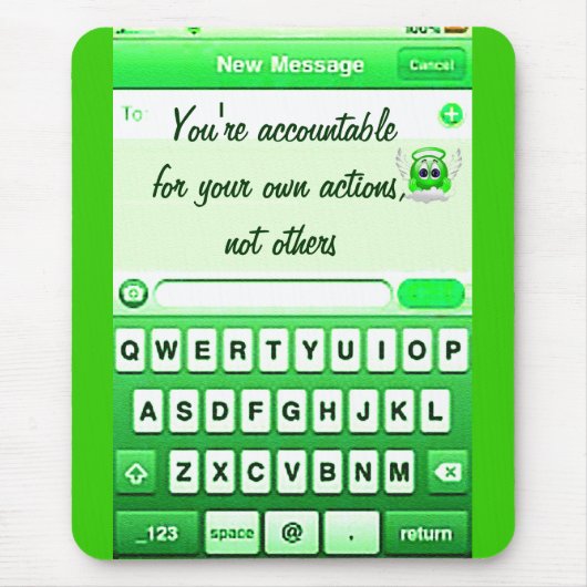 Text Me_ Mousepad (Vorne)