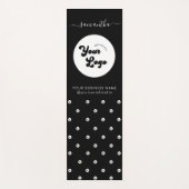 Text mit benutzerdefinierten Logo Yogamatte (Vorderseite)