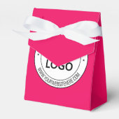 Text mit dem Logo für benutzerdefinierte Unternehm Geschenkschachtel (Vorderseite)