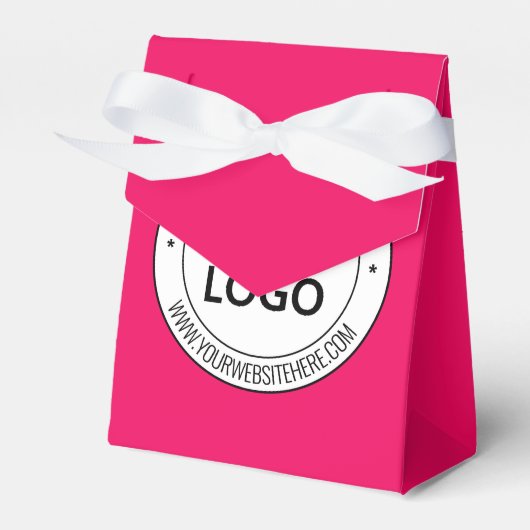 Text mit dem Logo für benutzerdefinierte Unternehm Geschenkschachtel (Vorderseite)