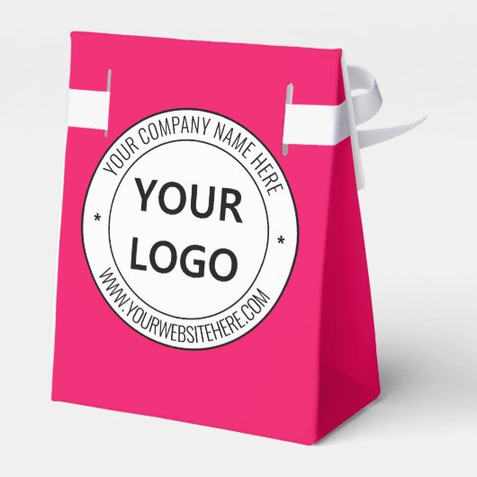 Text mit dem Logo für benutzerdefinierte Unternehm Geschenkschachtel (Rückseite)