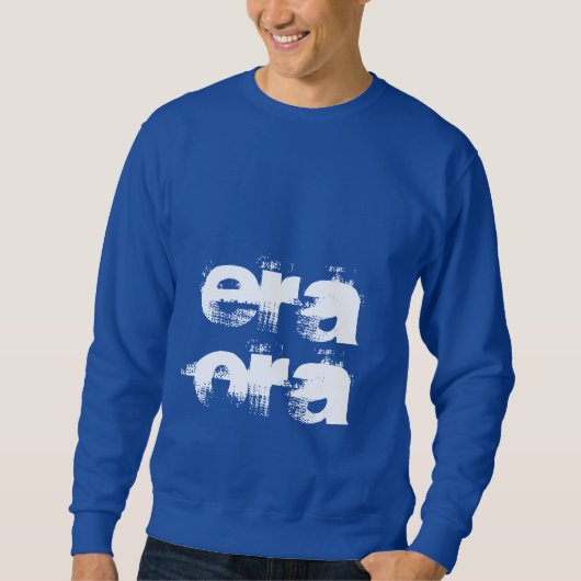 Text mit feinem Verlauf Sweatshirt (Vorderseite)